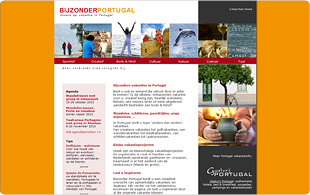 Webdesign portfolio - Bijzonder Portugal